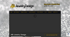 Desktop Screenshot of mbjewelrydesign.com